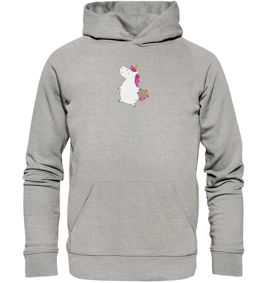 Mr. & Mrs. Panda Hoodie Größe XXL Einhorn Koffer - Heather Grey - Geschenk, günstig online kaufen