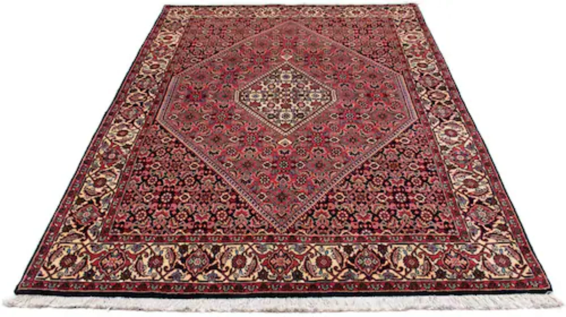 morgenland Wollteppich »Bidjar - Zanjan Medaillon Rosso 230 x 141 cm«, rech günstig online kaufen