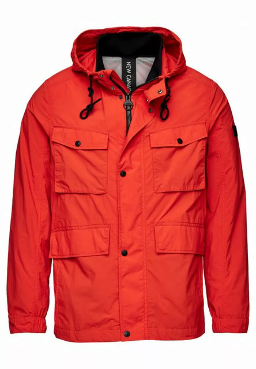 New Canadian Outdoorjacke Cotton-Touch (1-St) mit Stehkragen günstig online kaufen