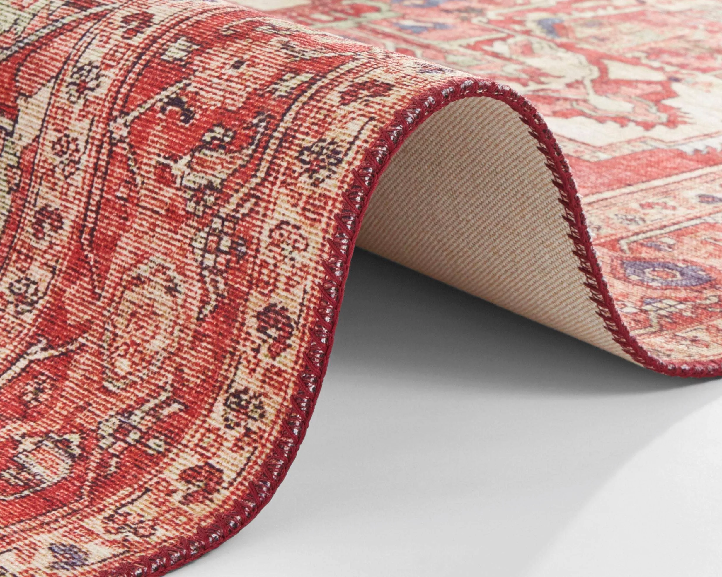 NORTHRUGS Teppich »Leta«, rechteckig, Orientalisch, Orient, Kurzflor, Wohnz günstig online kaufen