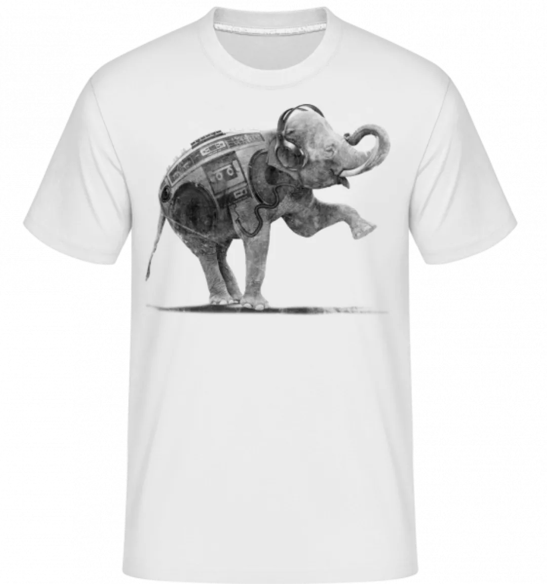 Ghettoblaster Elefant · Shirtinator Männer T-Shirt günstig online kaufen