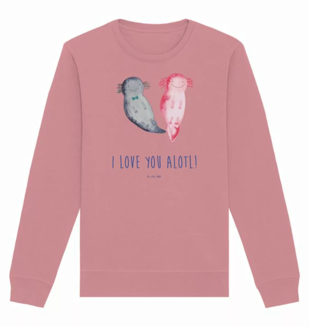 Mr. & Mrs. Panda Longpullover Größe S Axolotl Liebe - Canyon Pink - Geschen günstig online kaufen