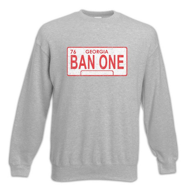 Urban Backwoods Sweatshirt Ban One Sign License Plate Sweatshirt Smokey And günstig online kaufen