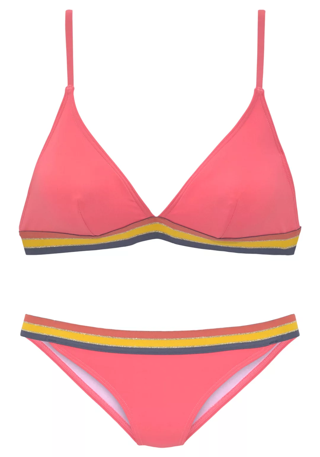 Vivance Triangel-Bikini, in Unifarben mit verschiedenen Tragevarianten günstig online kaufen