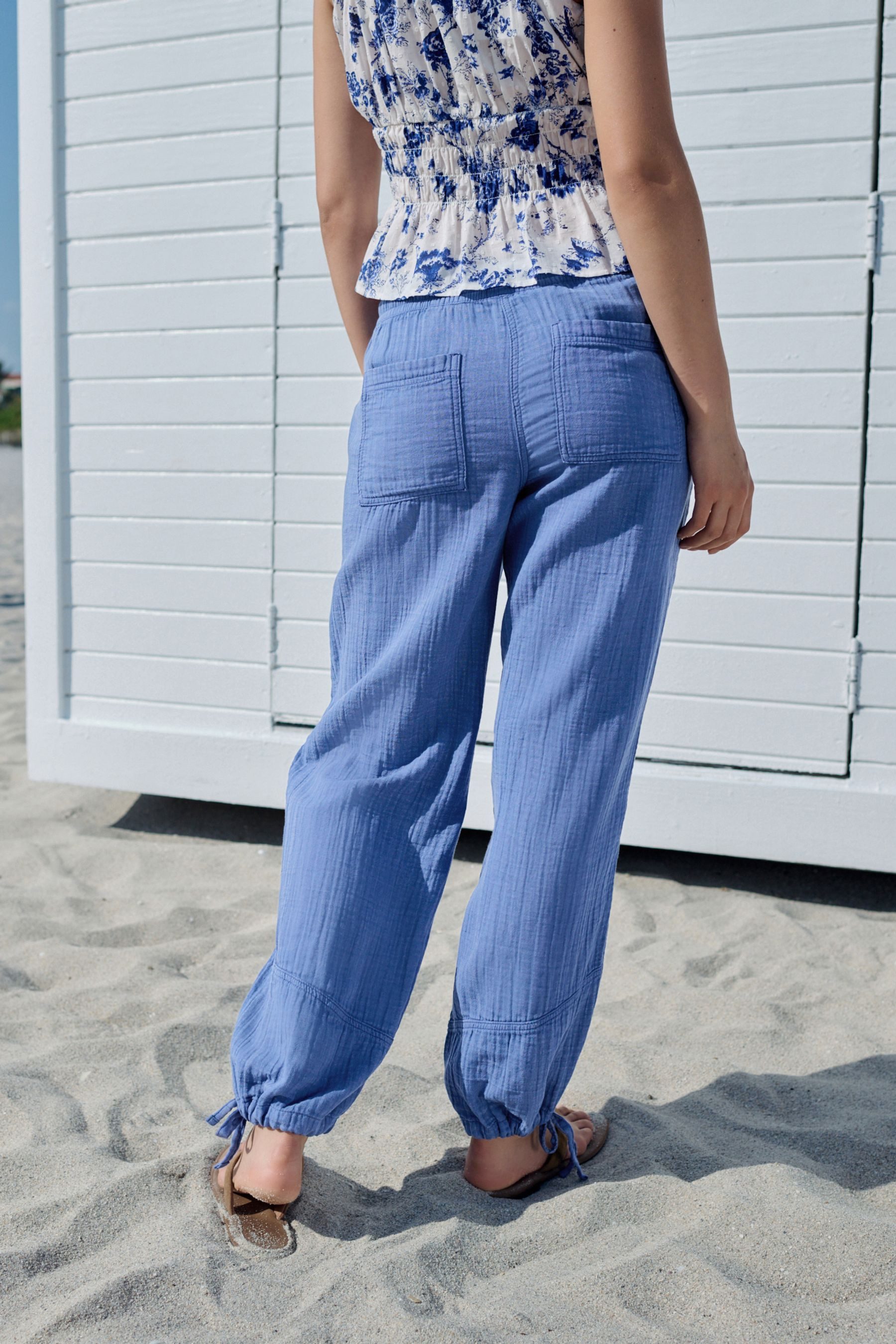 Next Schlupfhose Schlupfhose aus Doppelgewebe mit günstig online kaufen