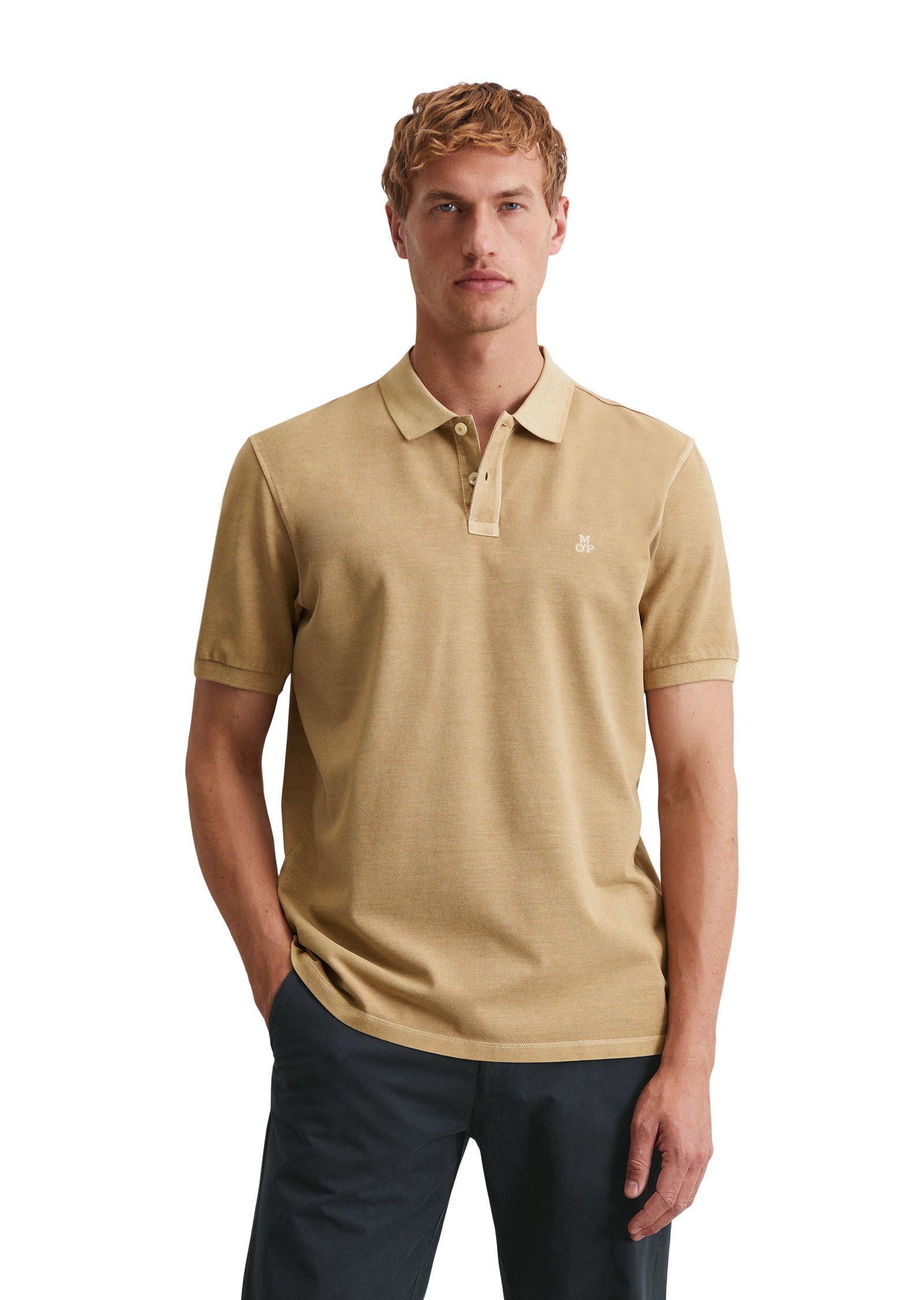 Marc OPolo Poloshirt "aus Bio-Baumwolle" günstig online kaufen