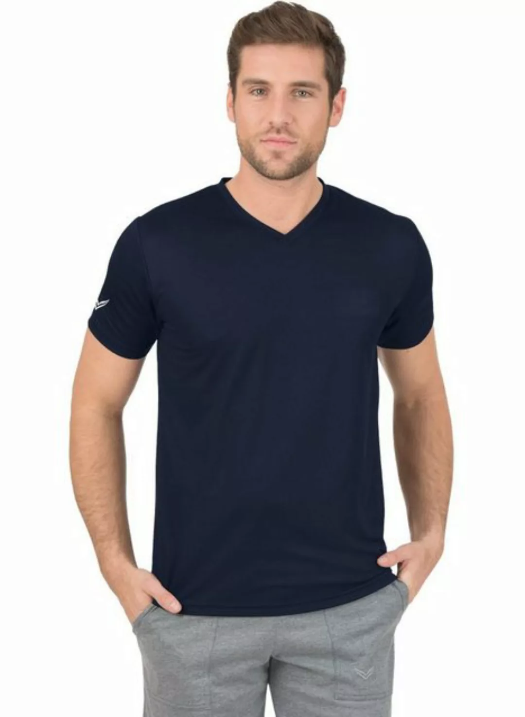 Trigema T-Shirt TRIGEMA V-Shirt COOLMAX® (1-tlg) günstig online kaufen