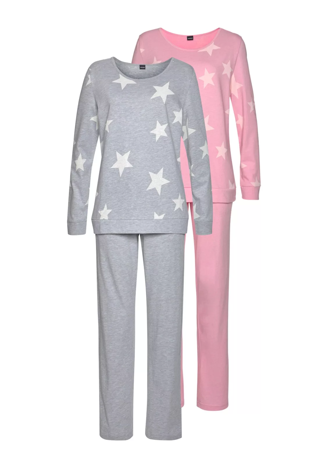 Arizona Pyjama, (4 tlg., 2 Stück) günstig online kaufen