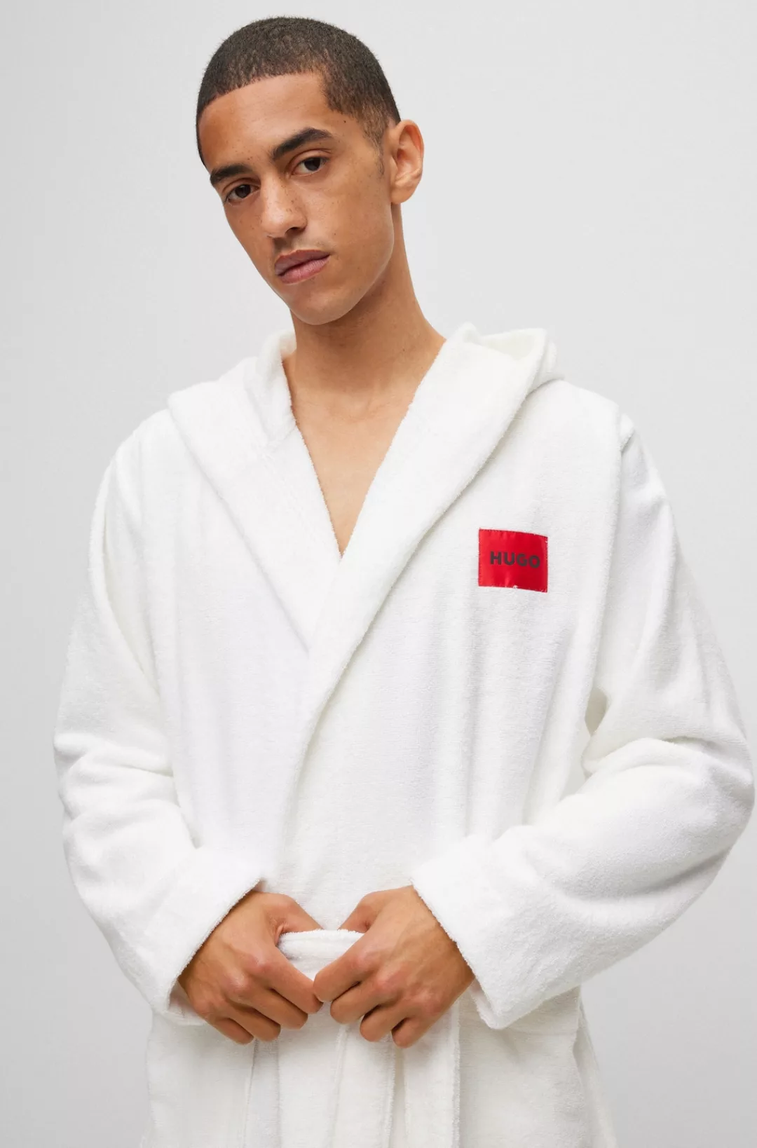 HUGO Underwear Bademantel "Terry Gown Hooded" günstig online kaufen