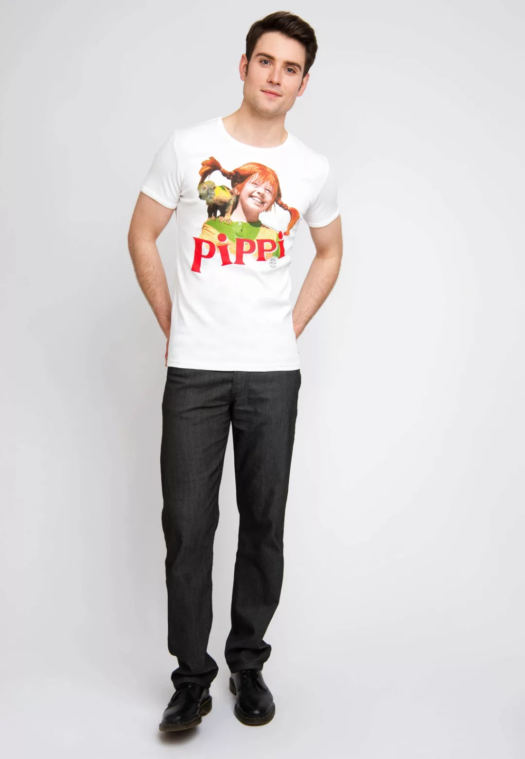 LOGOSHIRT T-Shirt "Pippi Langstrumpf" günstig online kaufen