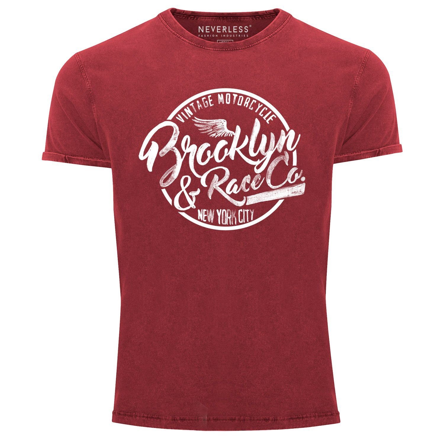 Neverless Print-Shirt Cooles Angesagtes Herren T-Shirt günstig online kaufen