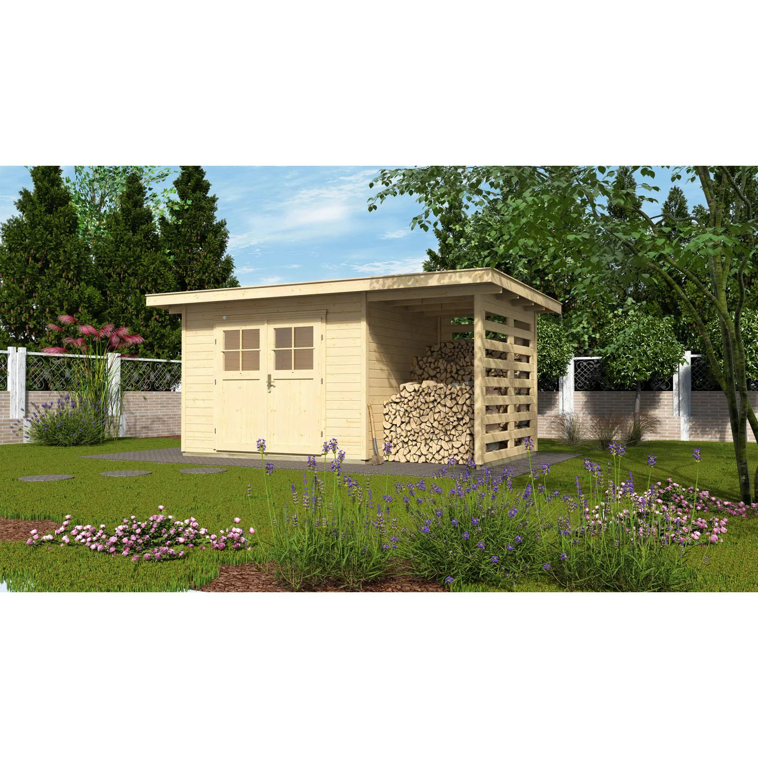 weka Gartenhaus "179A Gr.3", (Set) günstig online kaufen