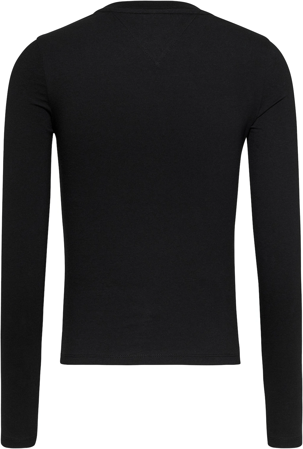 Tommy Jeans Langarmshirt "Slim Fit Essential Logo Longsleeve Shirt", mit Lo günstig online kaufen