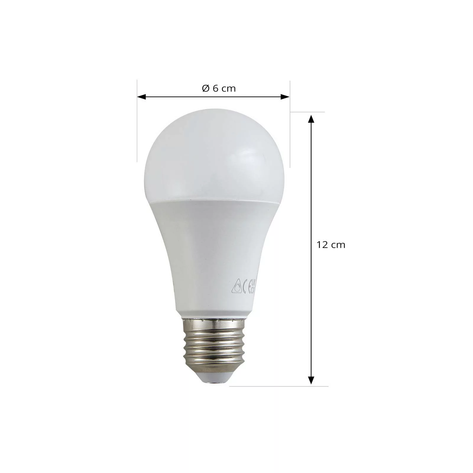 LED-Leuchtmittel, opal, E27, A60, 4,3W, 2700K, 806 Lumen günstig online kaufen