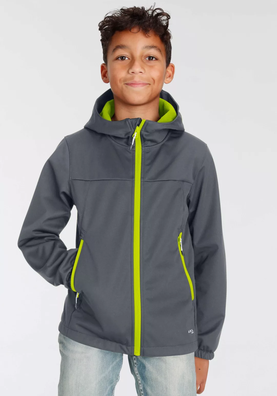 Icepeak Softshelljacke "KONAN JR", (1 St.), mit Kapuze günstig online kaufen