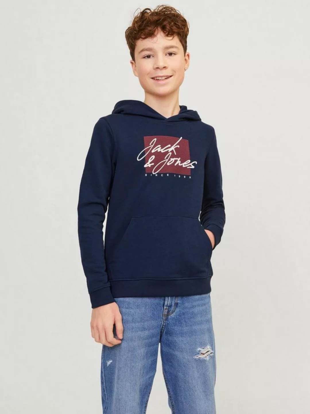 Jack & Jones Junior Hoodie JJZURI SWEAT HOOD JNR günstig online kaufen