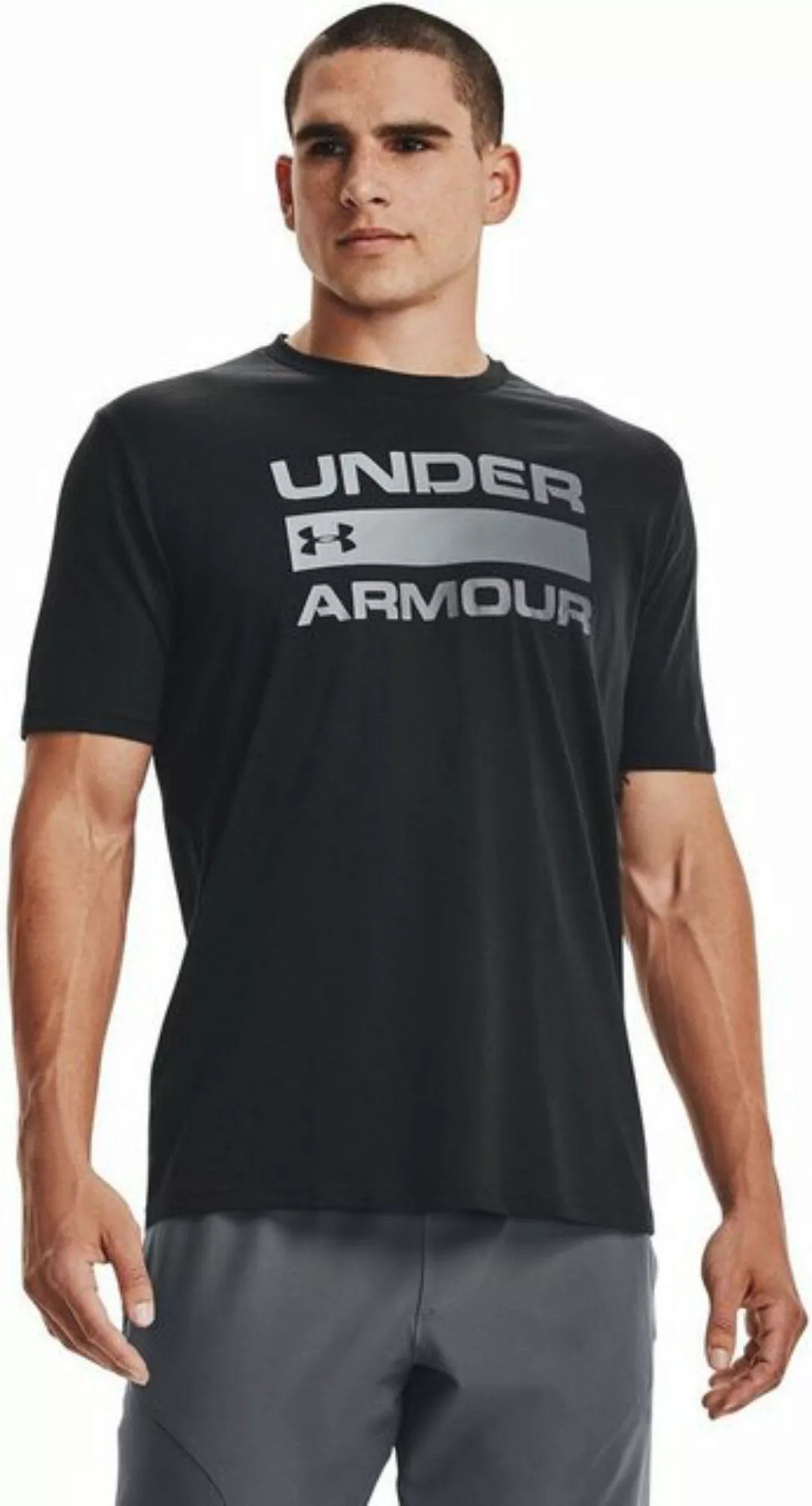 Under Armour® Kurzarmshirt UA TEAM ISSUE WORDMARK SS 001 BLACK günstig online kaufen