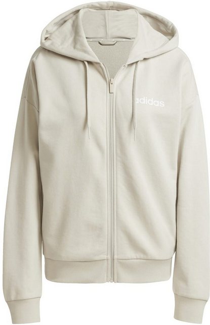 adidas Sportswear Kapuzenpullover W LIN FT FZ HD WONALU/WHITE günstig online kaufen