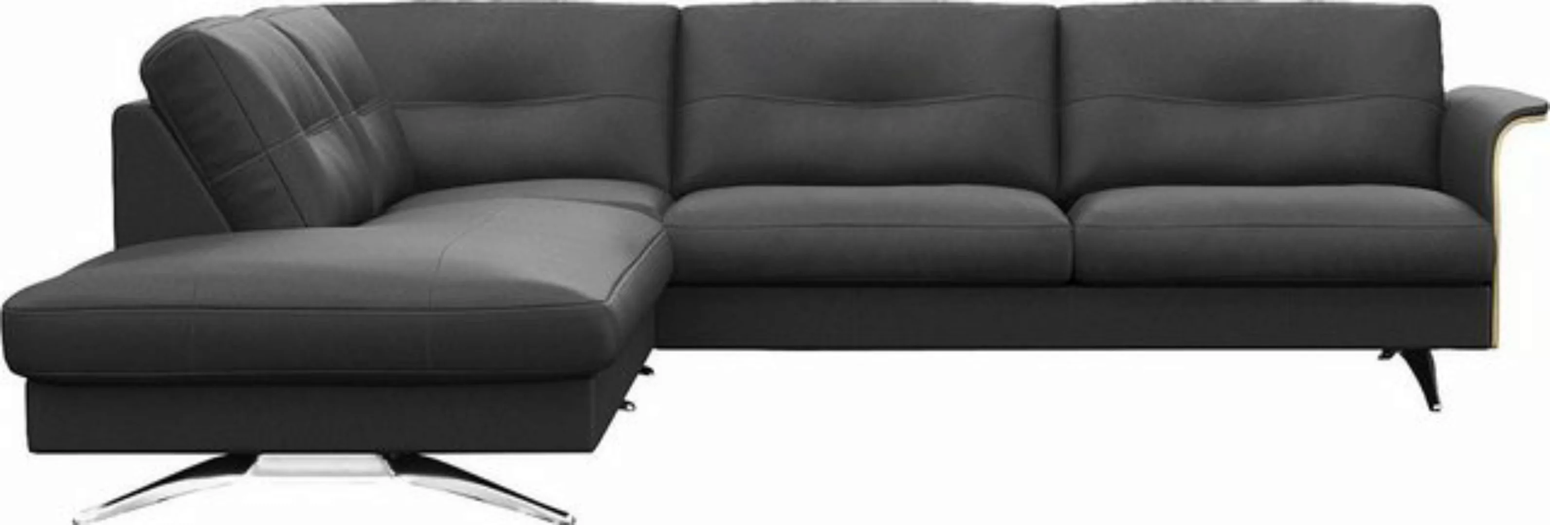 FLEXLUX Ecksofa "Glow", Skandinavisches Design, In hochwertiger Verarbeitun günstig online kaufen