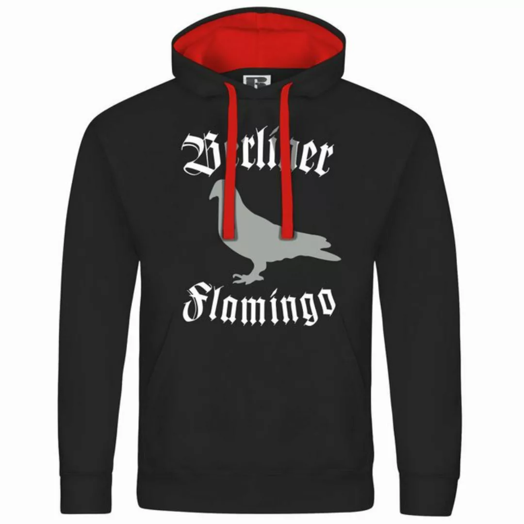 deinshirt Kapuzenpullover Herren Kapuzenpullover Berliner Flamingo Mit Prin günstig online kaufen