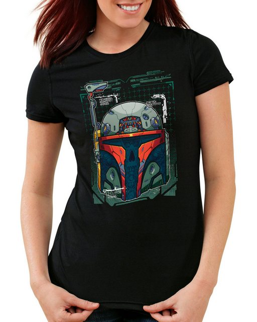 style3 T-Shirt Fett Tech yoda star the mandalorian wars günstig online kaufen