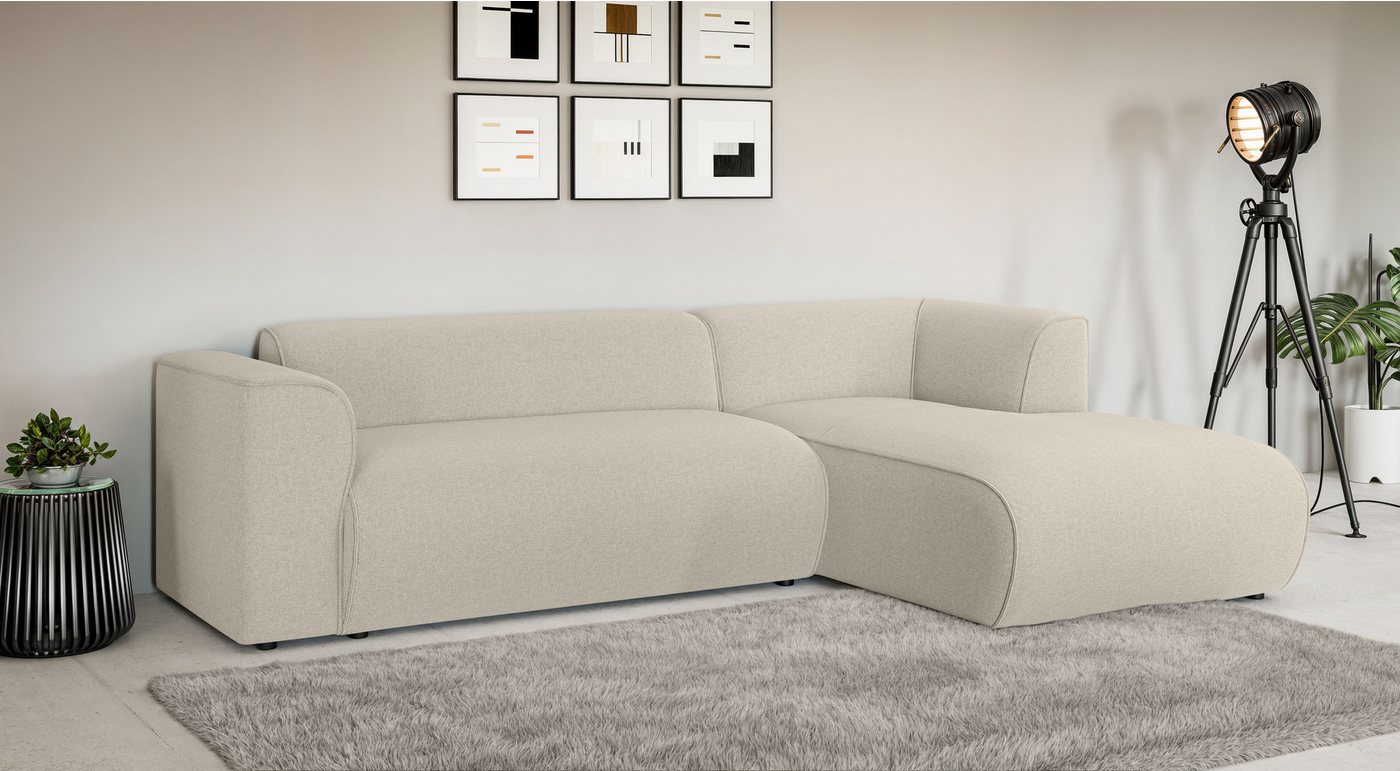 INOSIGN Ecksofa "Genton mit Ottomane rechts oder links bestellbar, B/T/H 25 günstig online kaufen