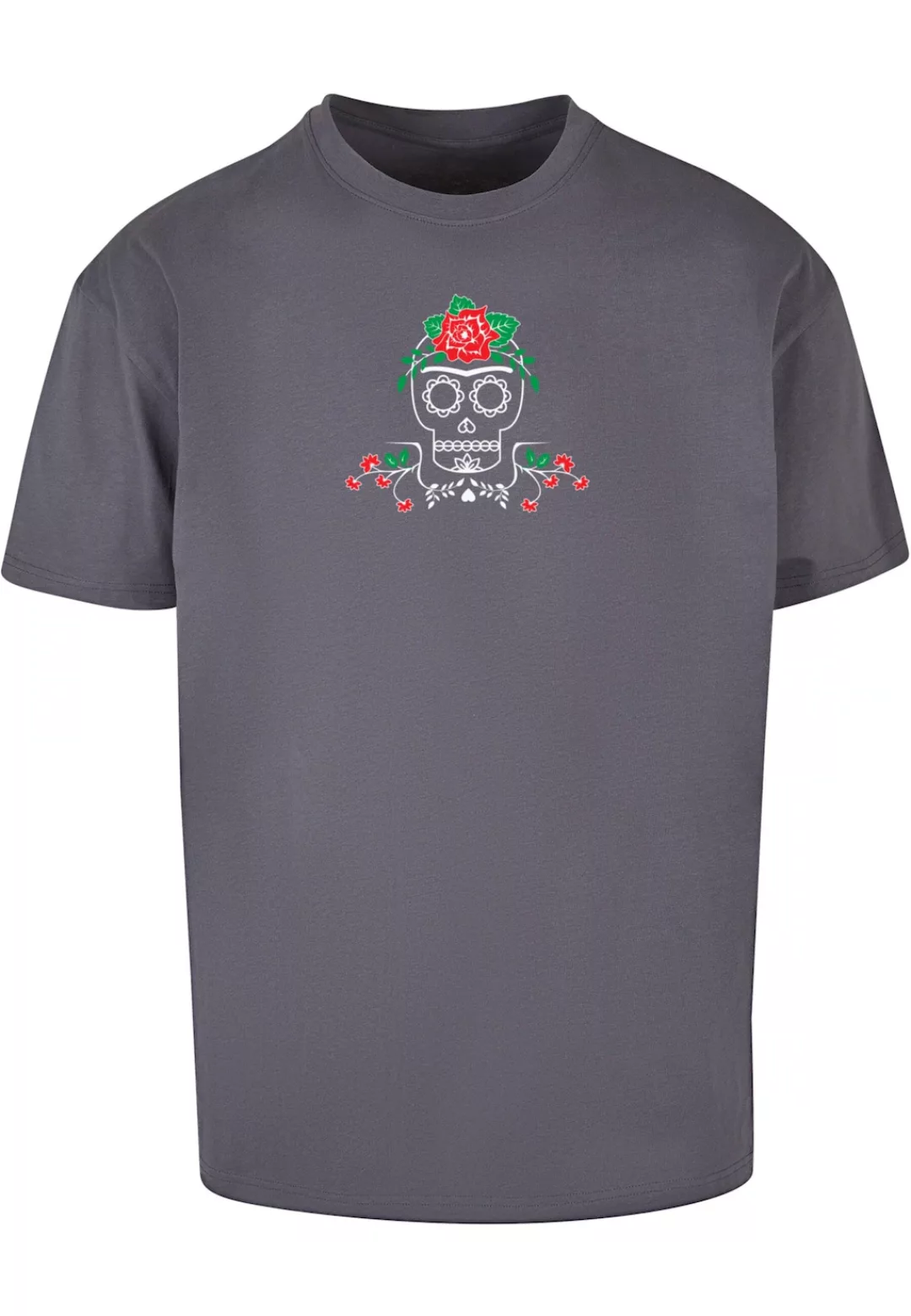 Merchcode T-Shirt "Merchcode Herren Frida Kahlo - Death Heavy Oversize Tee" günstig online kaufen