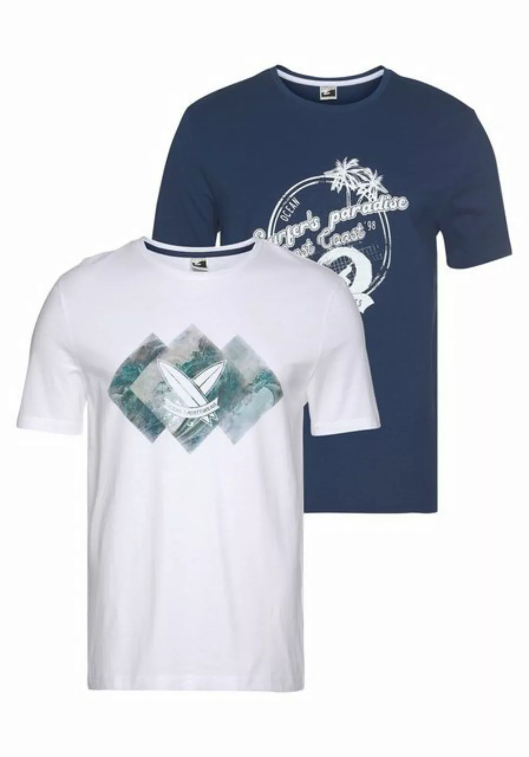 Ocean Sportswear T-Shirt Essentials T-Shirts (Packung, 2er-Pack) günstig online kaufen