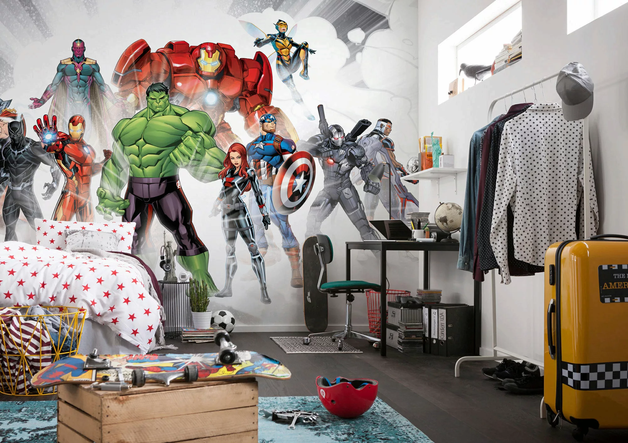 Komar Vliestapete »Digitaldruck Vlies - Avengers Unite - Größe 500 x 280 cm günstig online kaufen