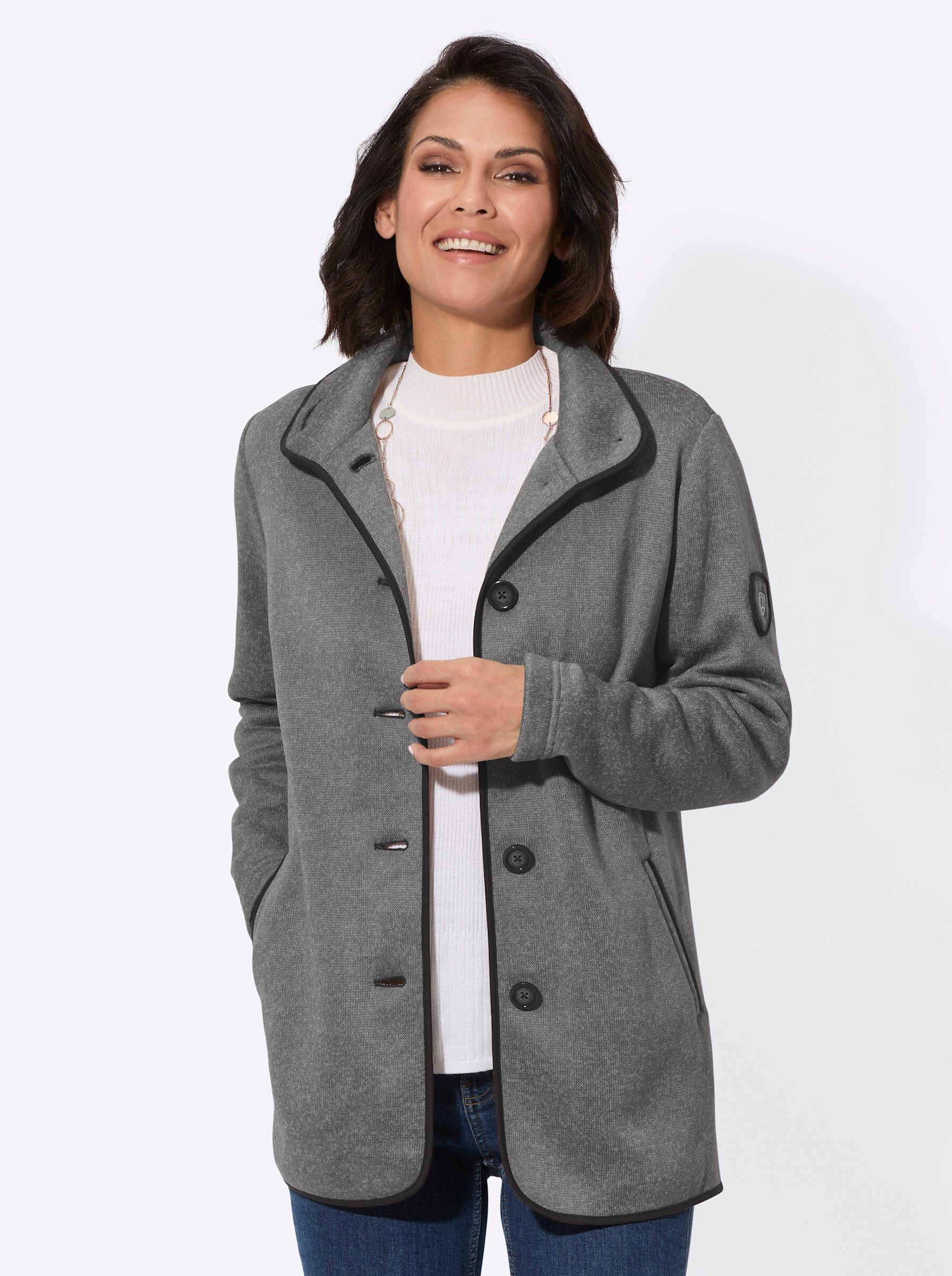 Casual Looks Fleecejacke günstig online kaufen