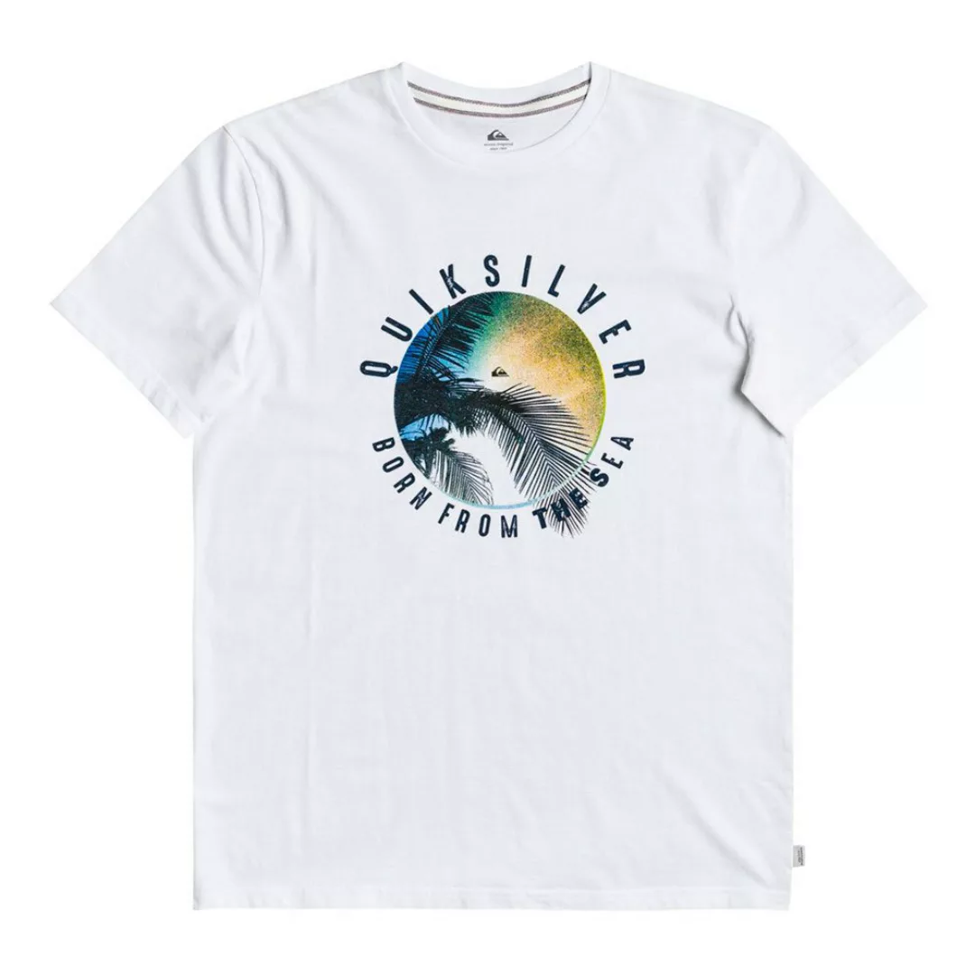 Quiksilver Ocean Of Night Kurzärmeliges T-shirt XS White günstig online kaufen