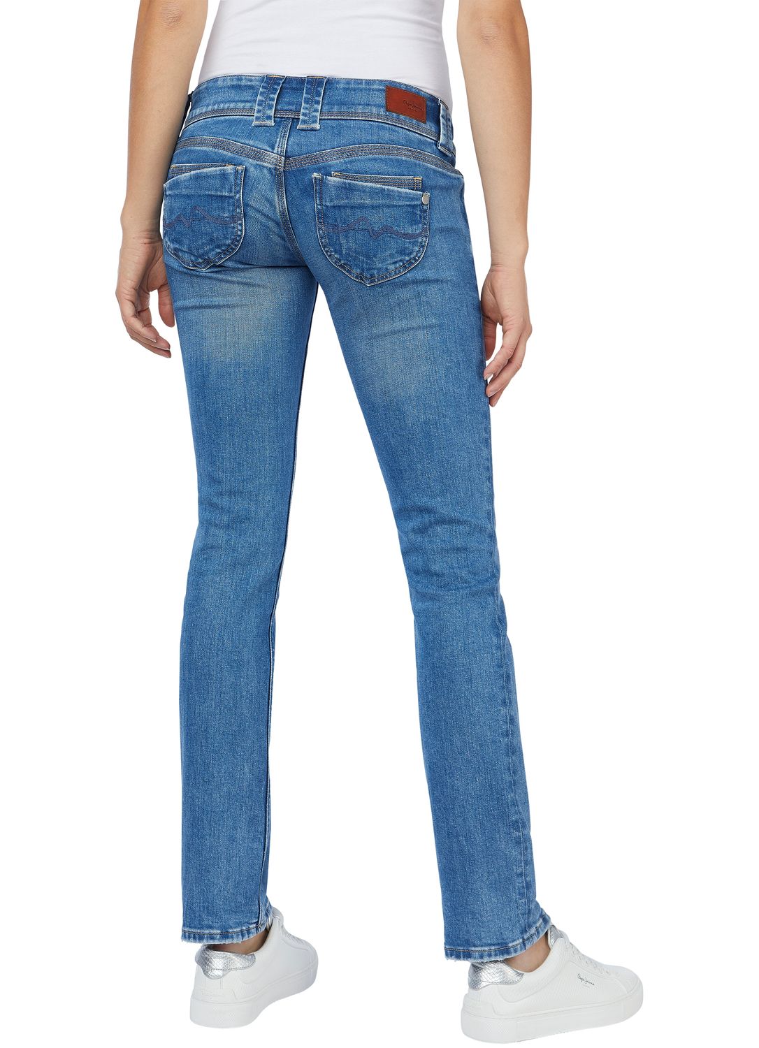 Pepe Jeans Damen Jeans VENUS - Regular Fit - Blau - Sky Blue Wiser günstig online kaufen