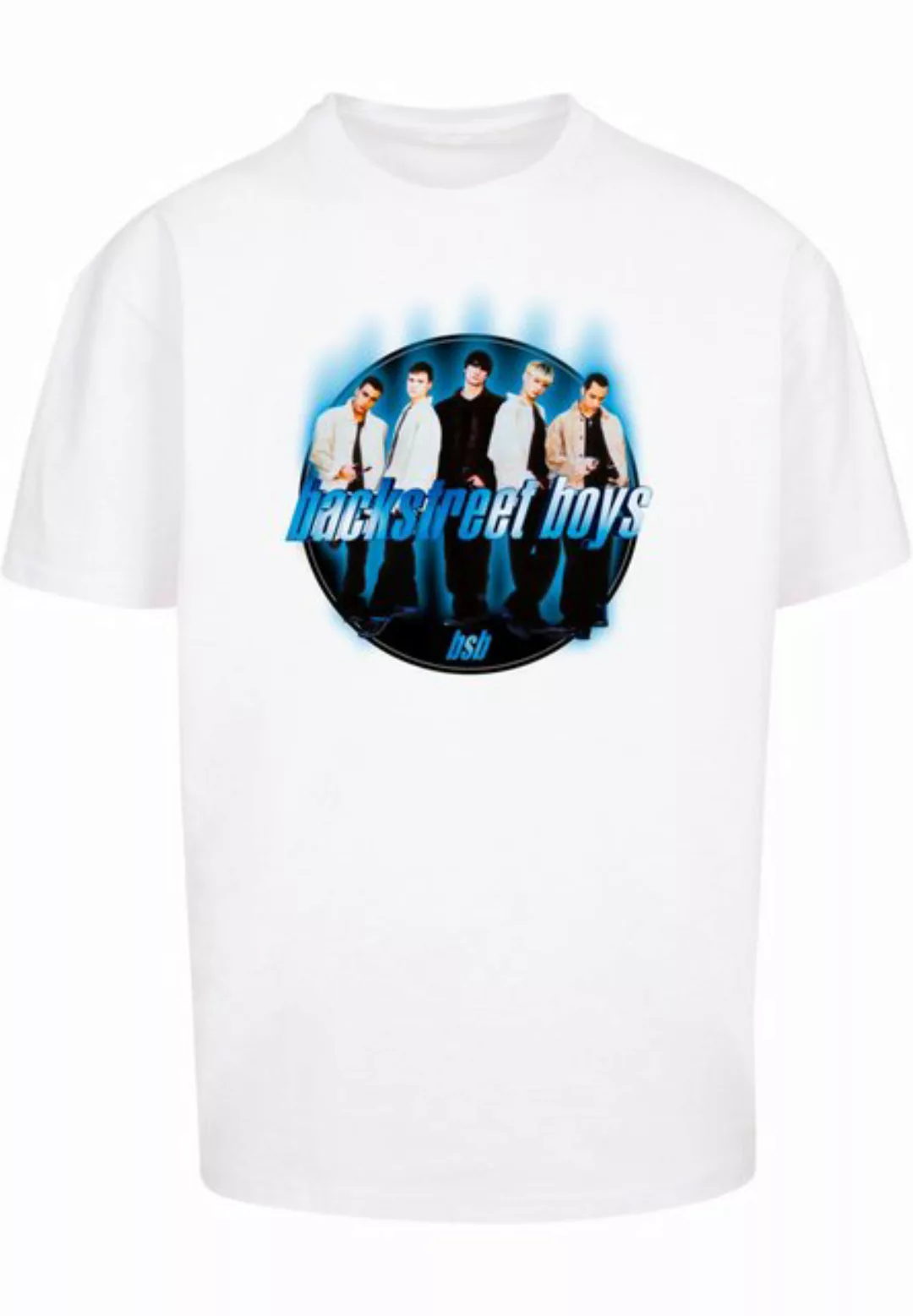 Merchcode T-Shirt Merchcode Herren Backstreet Boys - Circle Heavy Oversize günstig online kaufen