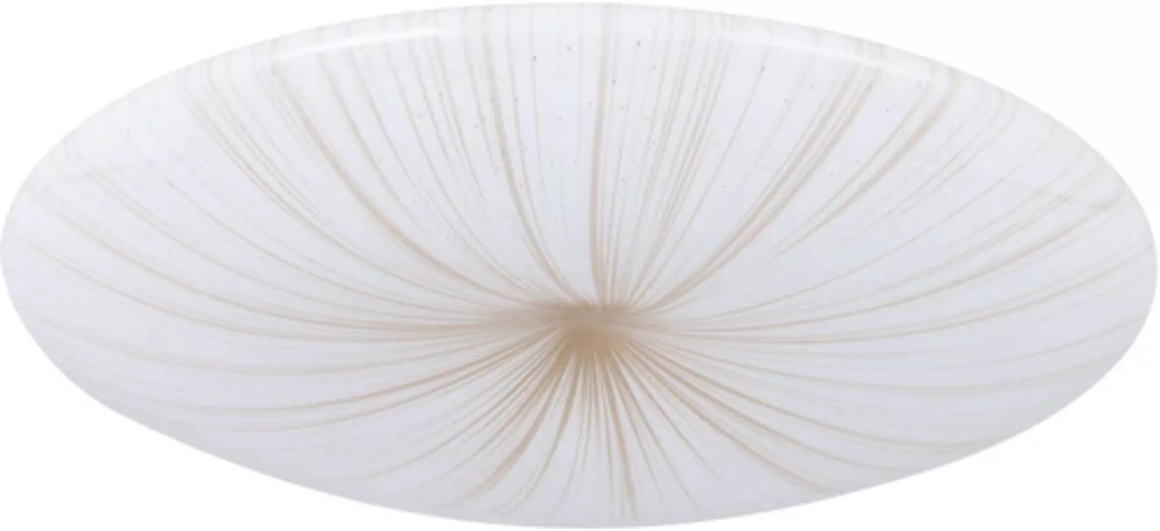 LED Deckenleuchte Nieves in Weiß und Gold 19,5W 2300lm 410mm günstig online kaufen