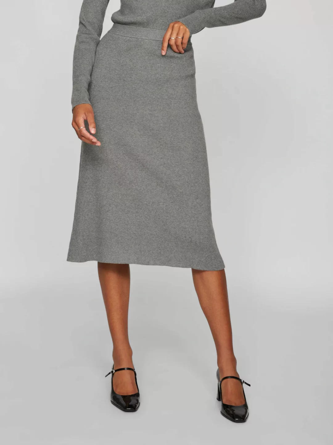 Vila Strickrock "VICOMFY A-LINE KNIT SKIRT- NOOS" günstig online kaufen