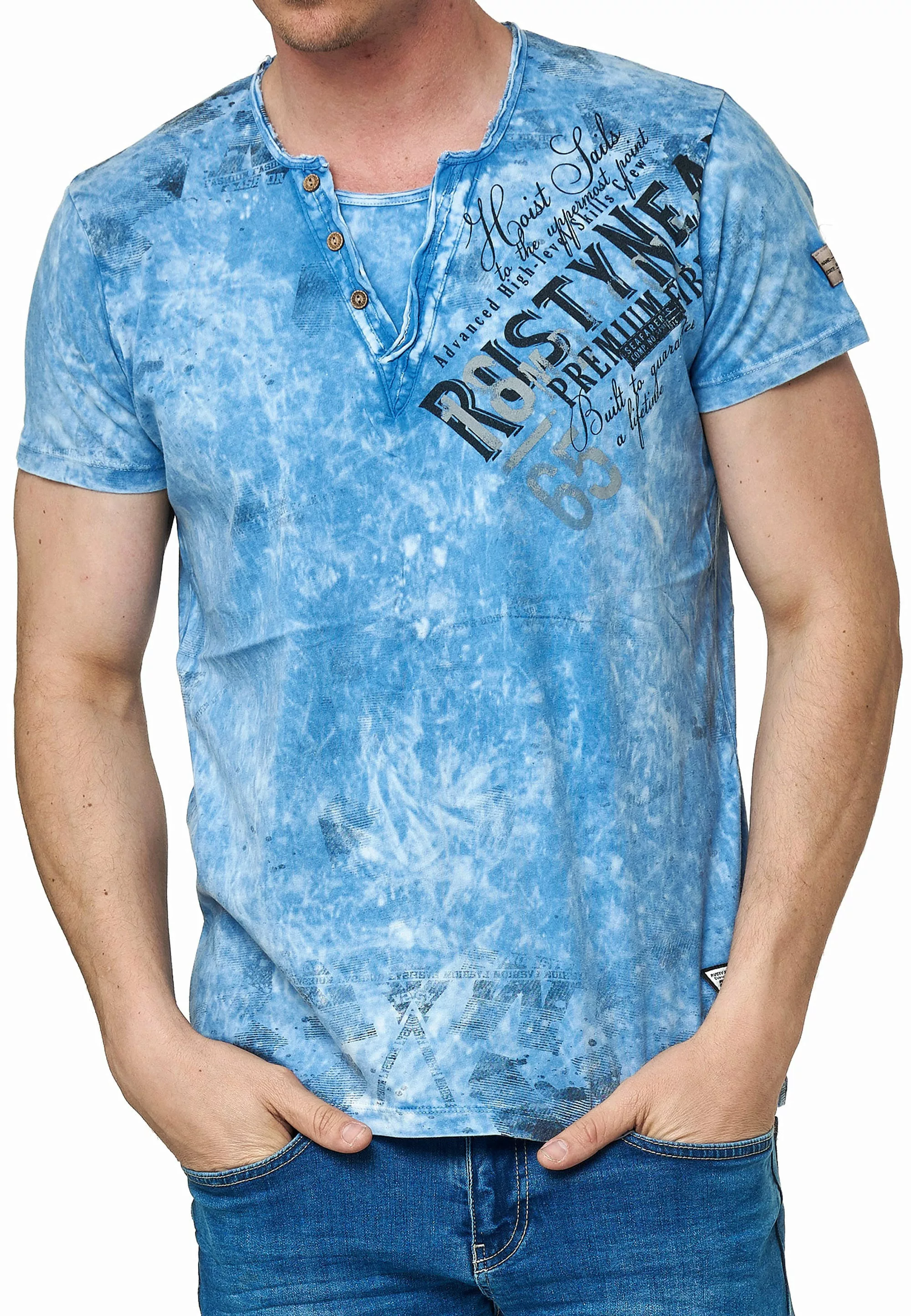 Rusty Neal T-Shirt, im coolen Used-Look-Design günstig online kaufen