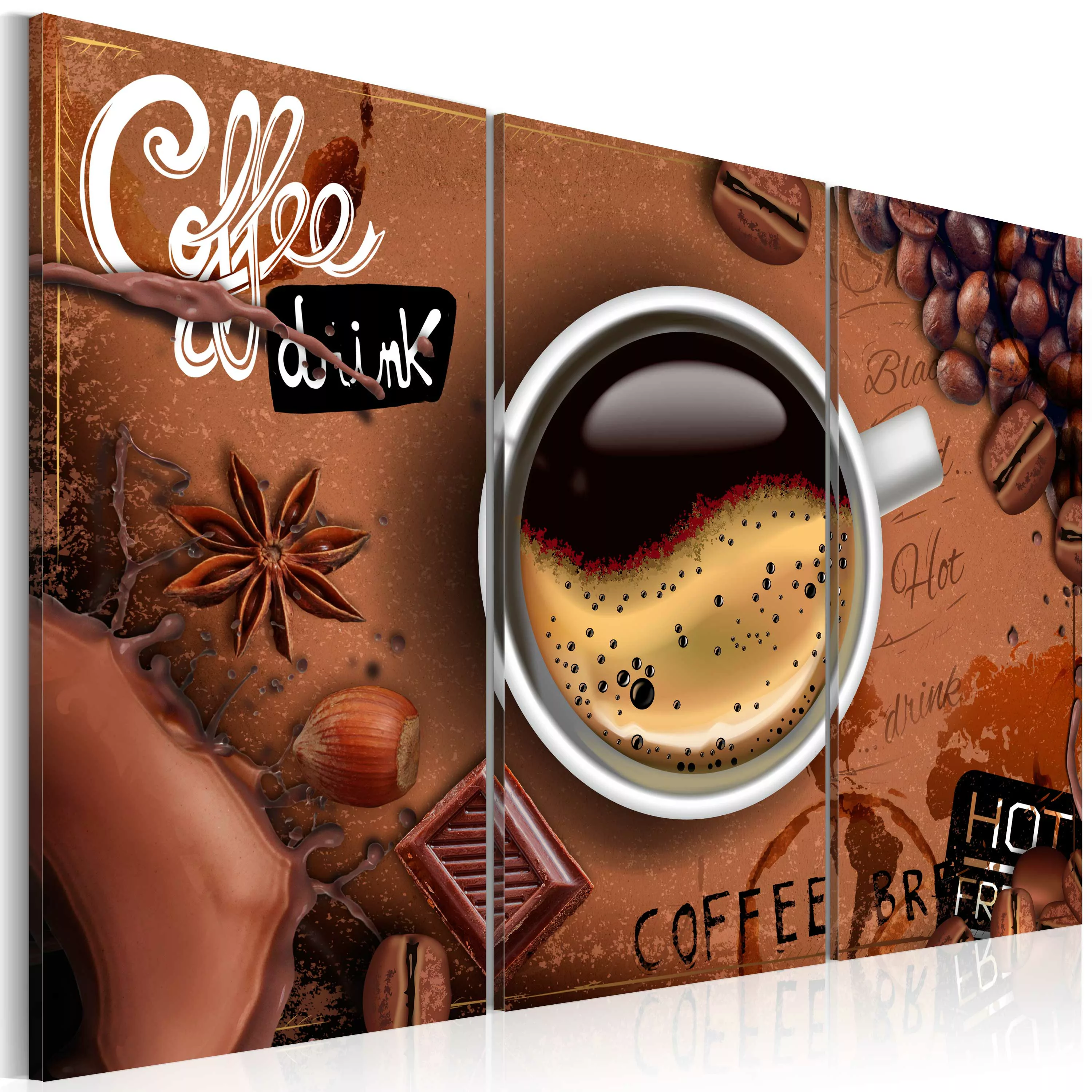 Wandbild - Cup of hot coffee günstig online kaufen