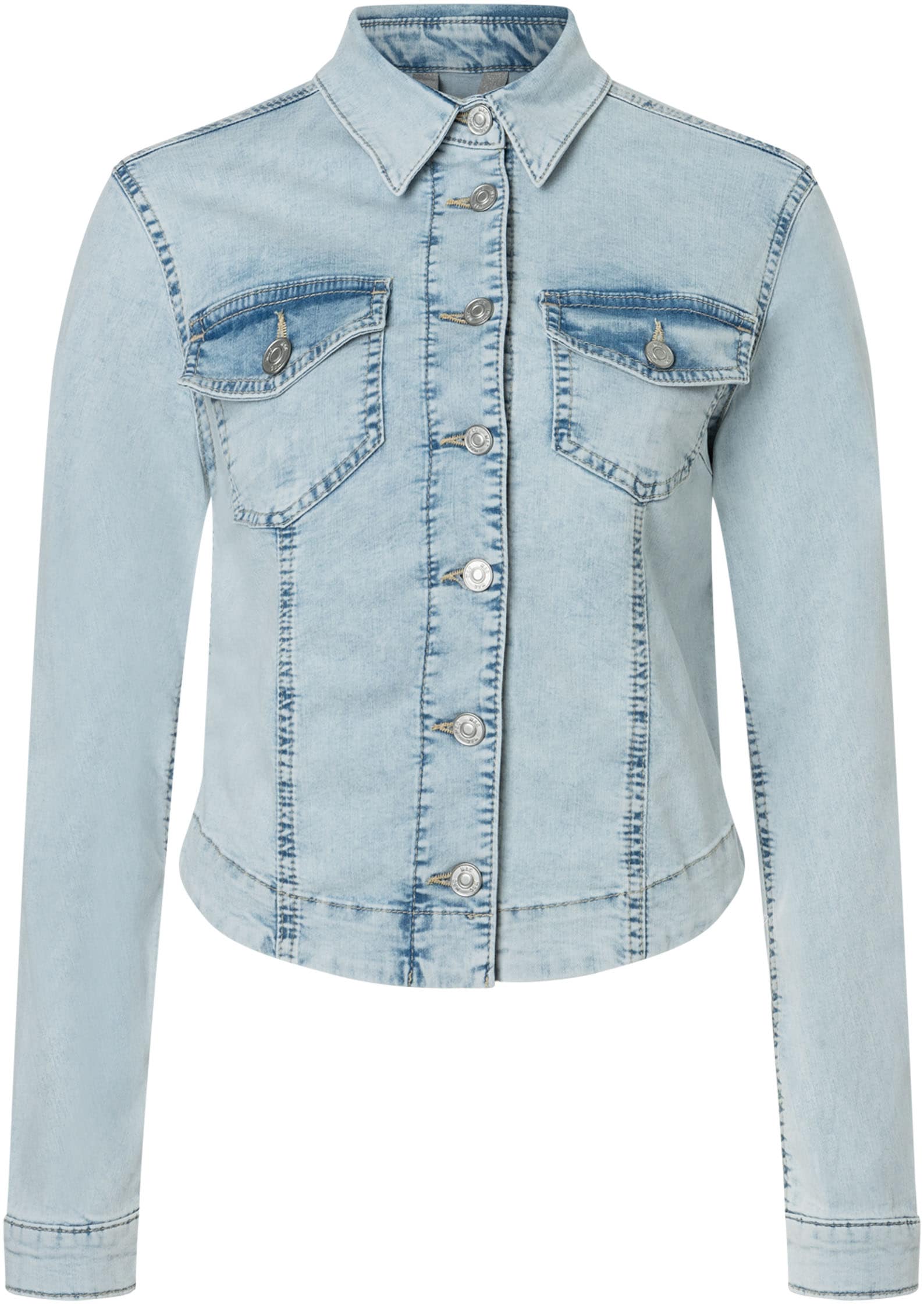 MAC Jeansjacke "RICH JACKET", aus leichter, sommerlicher Denim-Qualität mit günstig online kaufen
