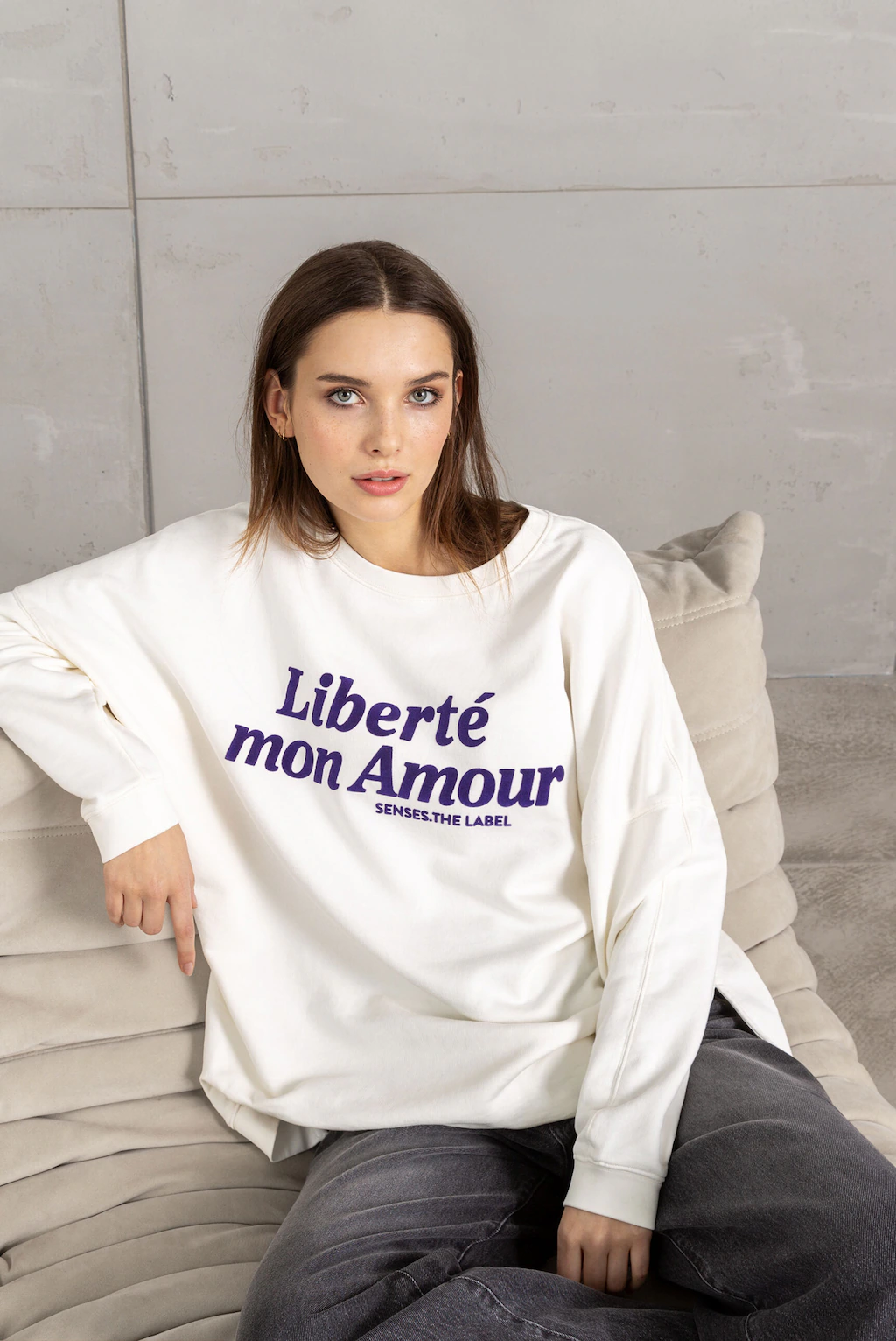 SENSES.THE LABLE Sweater, mit Seitenschlitze günstig online kaufen