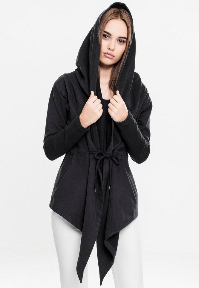 URBAN CLASSICS Cardigan TB1330 - Ladies Hooded Sweat Cardigan black S günstig online kaufen