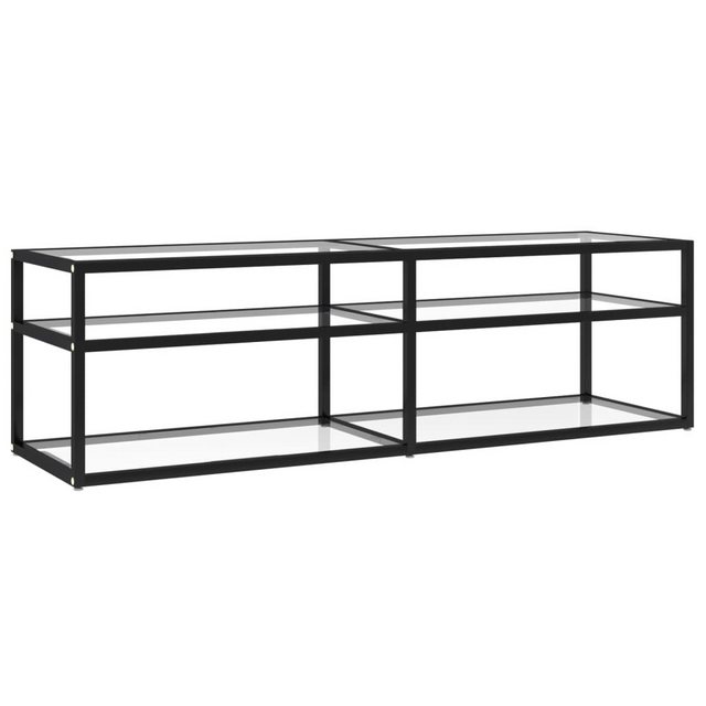 vidaXL TV-Schrank TV-Schrank Transparent 140x40x40,5 cm Hartglas Lowboard günstig online kaufen