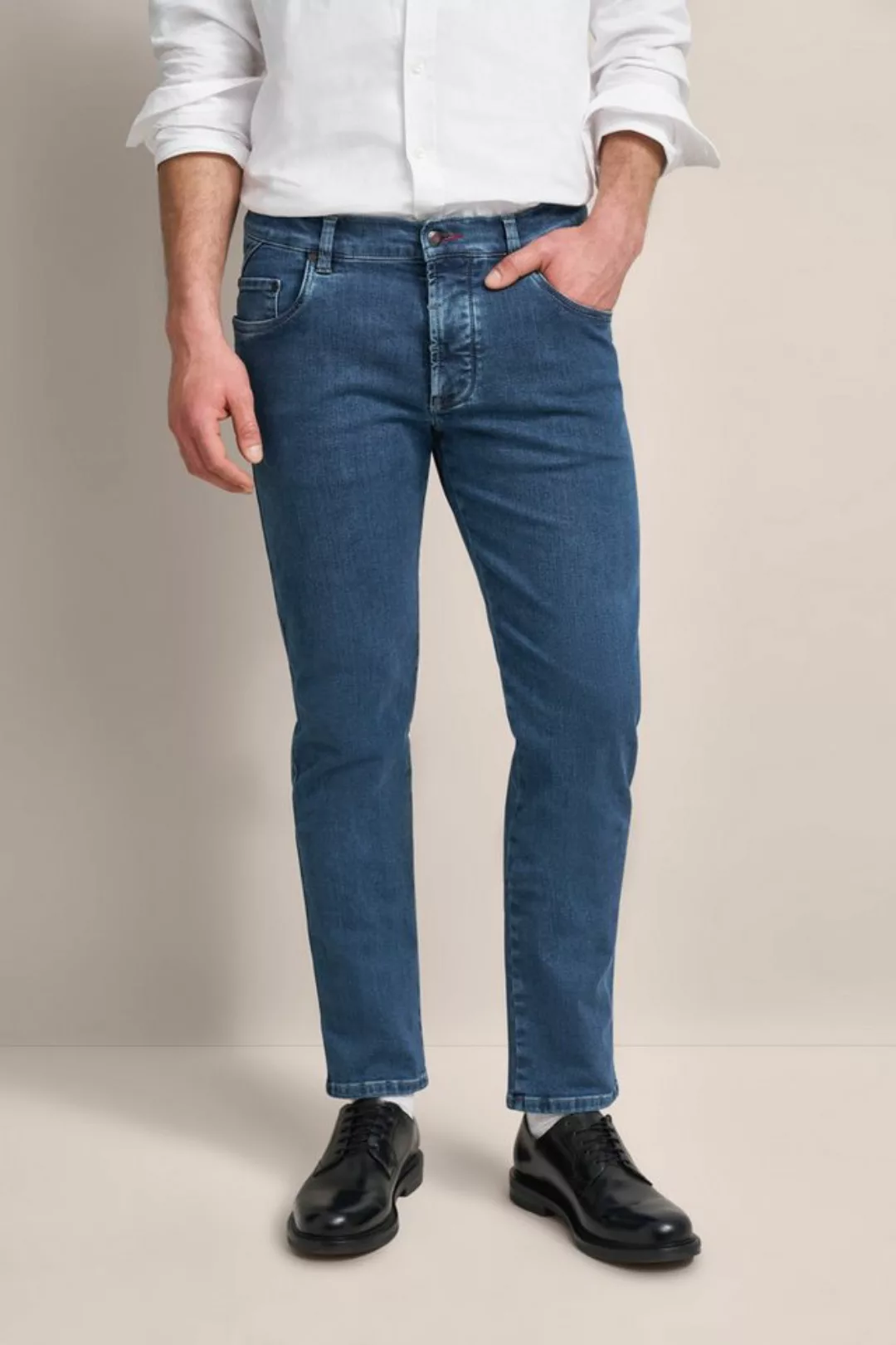 bugatti 5-Pocket-Jeans 3278D-96635 Flexcity-Ausstattung Baumwoll-Elasthan-M günstig online kaufen