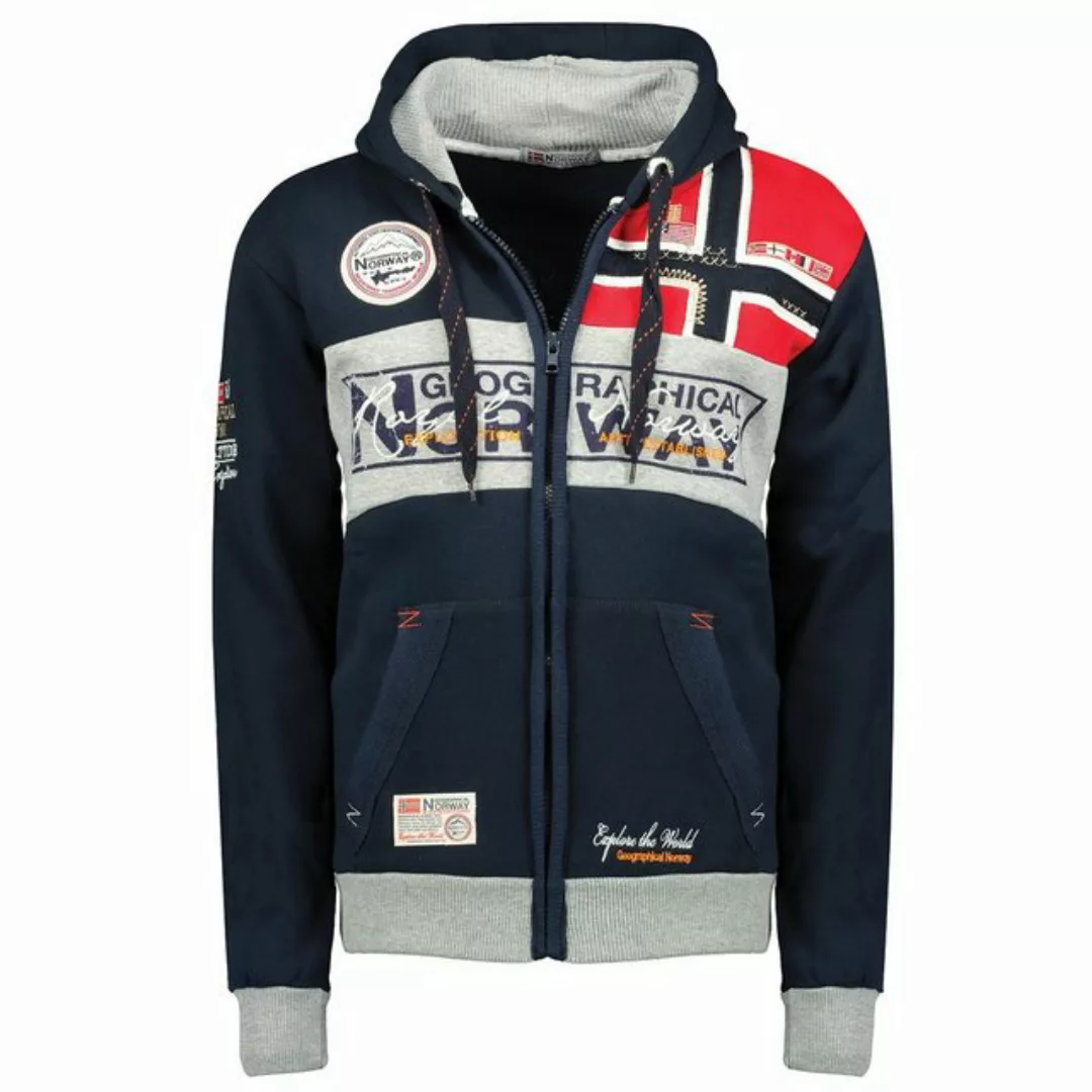 Geographical Norway Funktionsjacke Geographical Norway Herren Sweatjacke421 günstig online kaufen