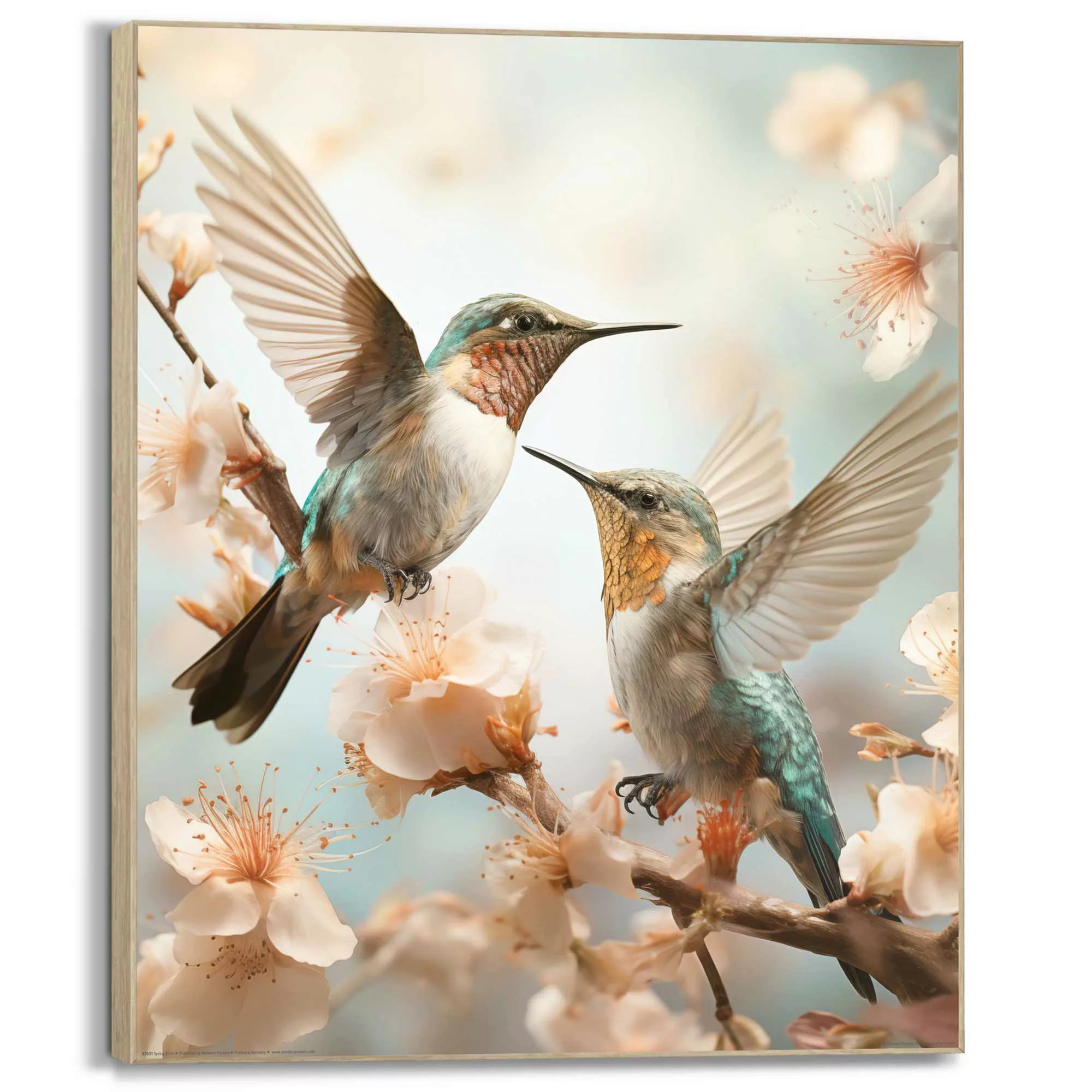 Reinders Wandbild "Spring Birds" günstig online kaufen