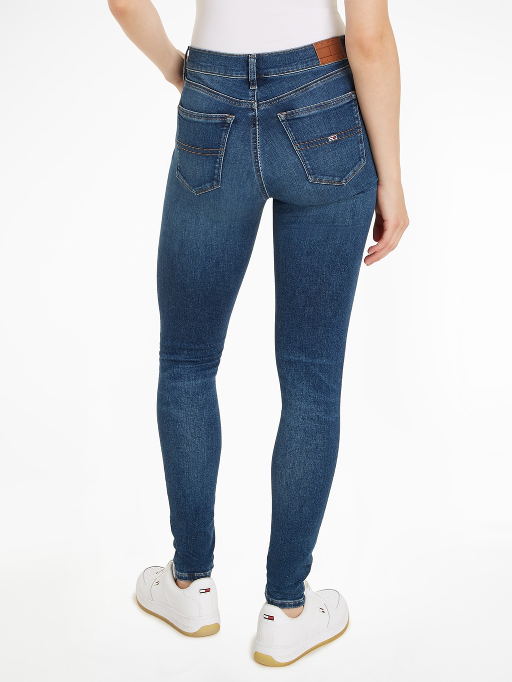 Tommy Jeans Skinny-fit-Jeans "Nora Mid Rise Skinny Fit", im 5-Pocket-Style günstig online kaufen