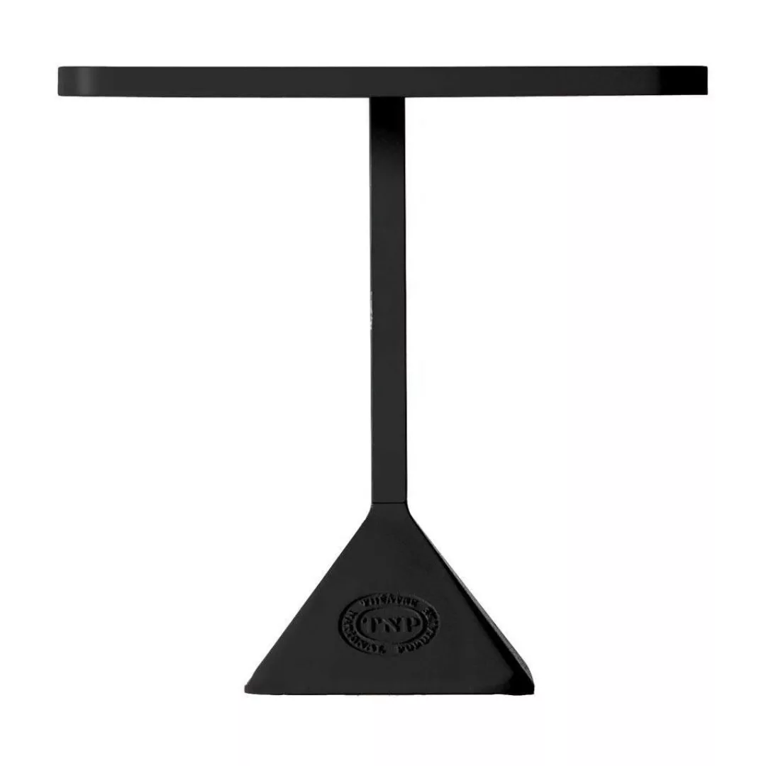 Kristalia - TNP Bistro Tisch - schwarz RAL 9005/lackiert/Fuss Gusseisen /70 günstig online kaufen