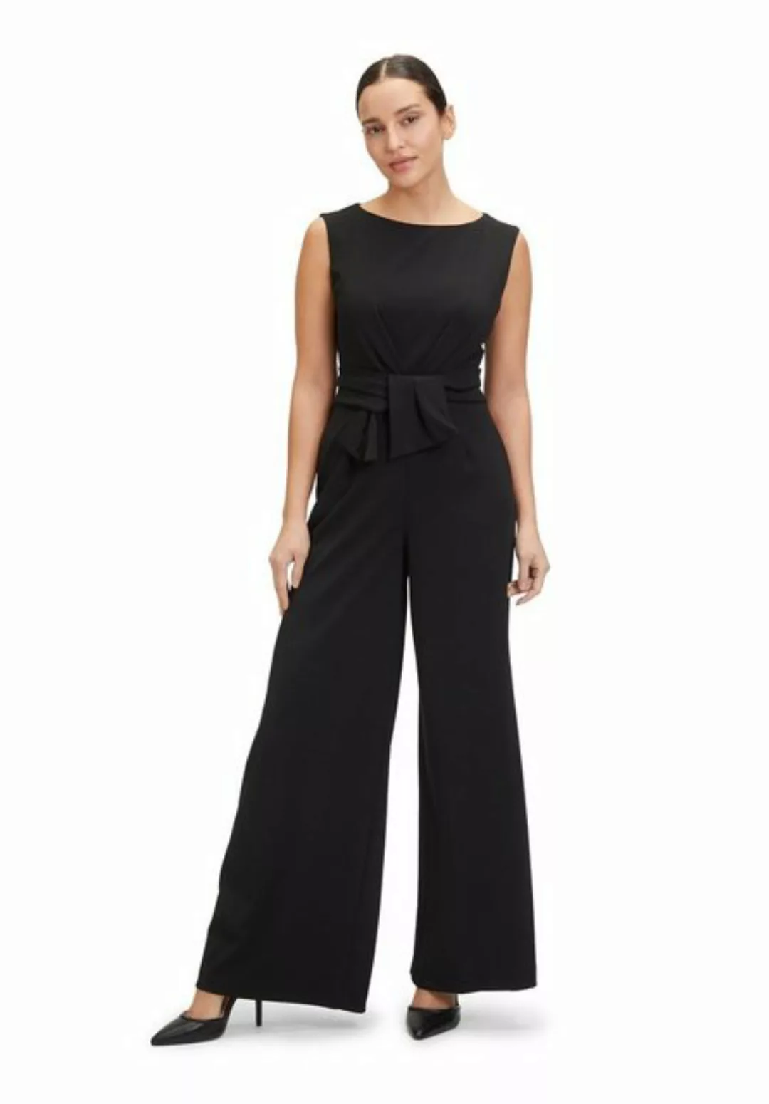 Vera Mont Jumpsuit mit weitem Bein (1-tlg) Bunddetail günstig online kaufen