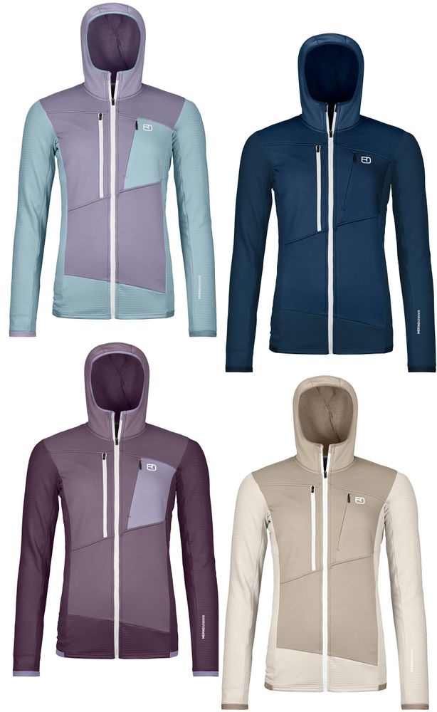 Ortovox Fleece Grid Hoody Women - Fleecejacke günstig online kaufen