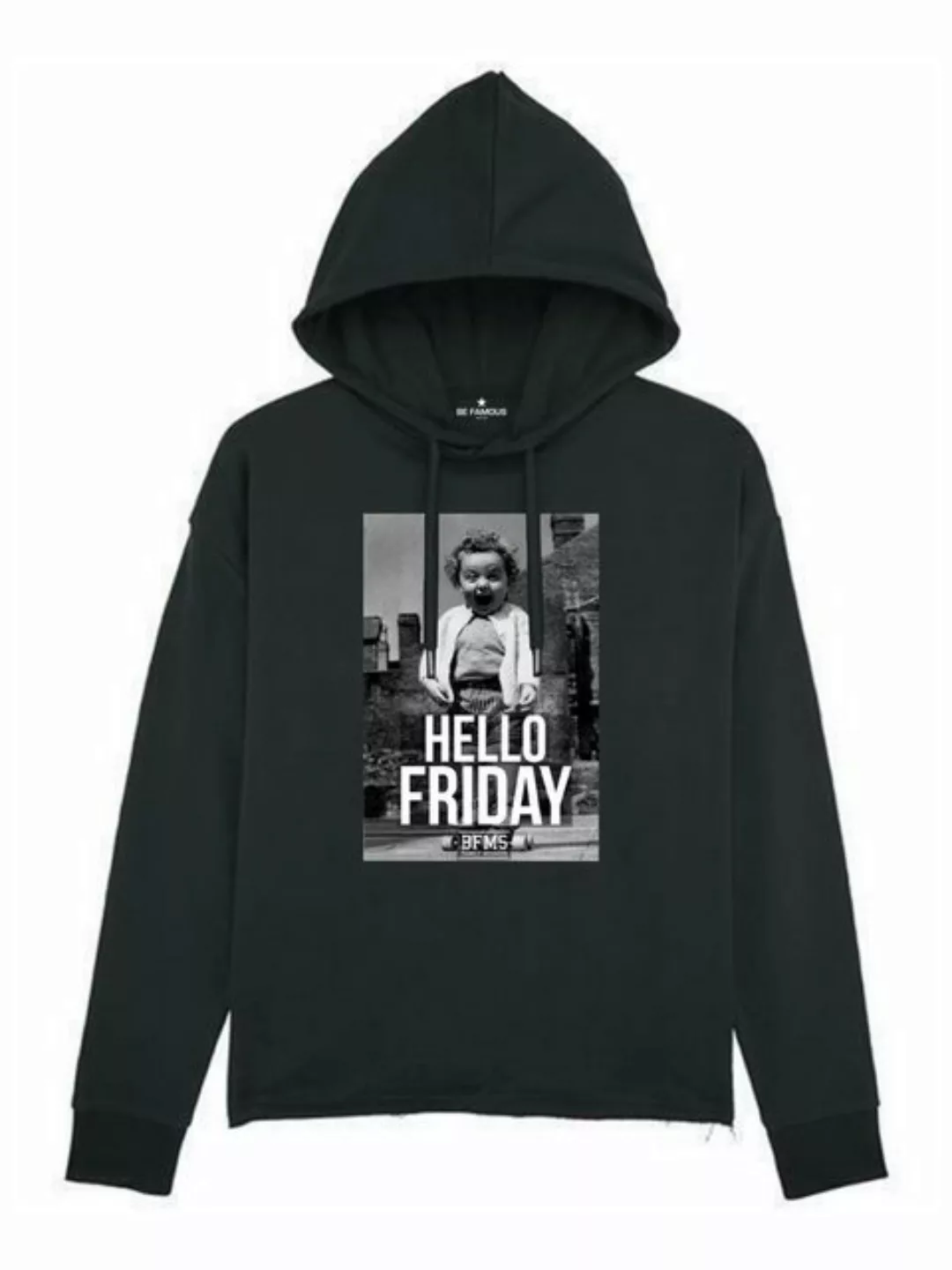 Be Famous Sweater Boxy Hellofri (1-tlg) günstig online kaufen