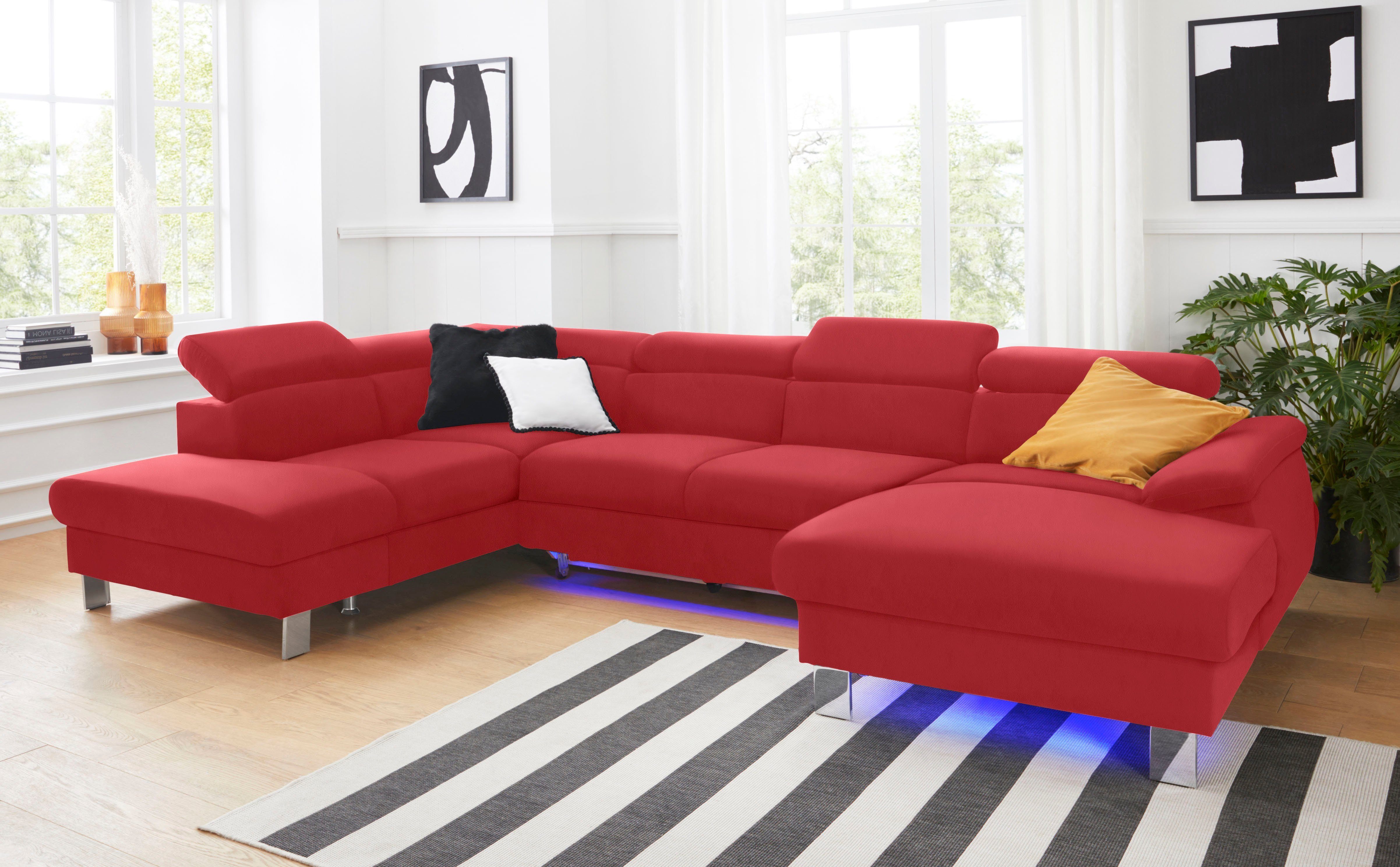 COTTA Polstergarnitur Komaris U-Form, (Set), Set günstig online kaufen